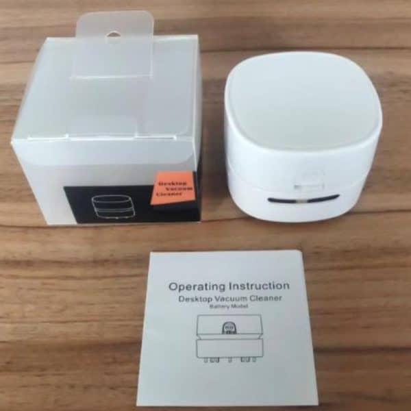 שואב אבק עם לוגו