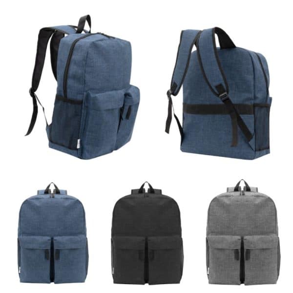 תיק למחשב עם שני כיסי חזית