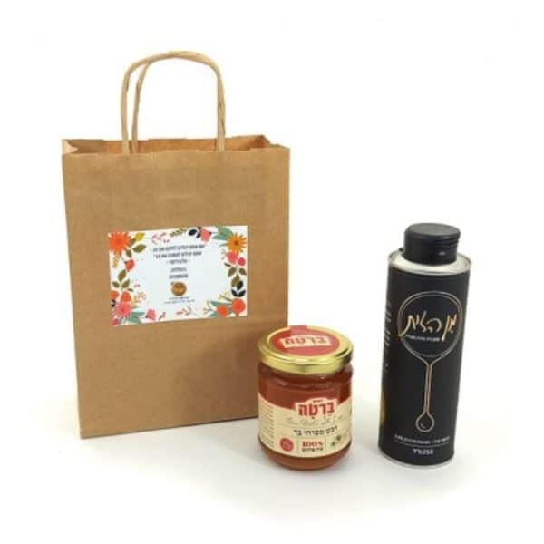 מארז דבש ושמן זית