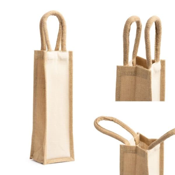 תיק ממותג לבקבוקי יין