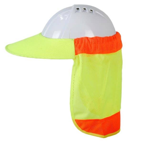 מגן עורף ומצחיה לקסדה