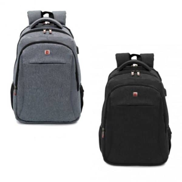 תיק גב אורטופדי ממותג ללפטופ