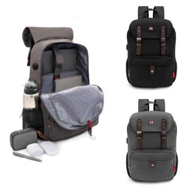 תיק גב אורטופדי למחשב SWISS