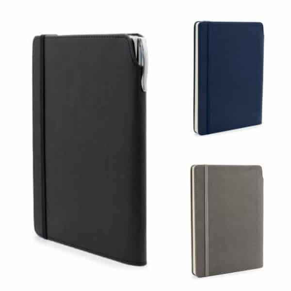 מחברת עסקים עם לוגו