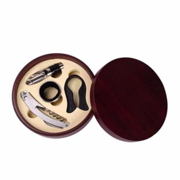 סט אביזרים ליין במארז עץ