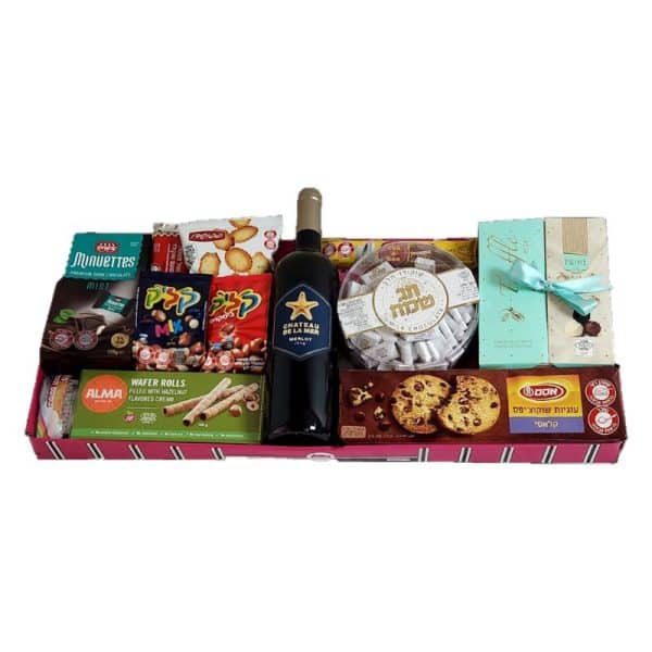 מארז שוקולד ויין עשיר