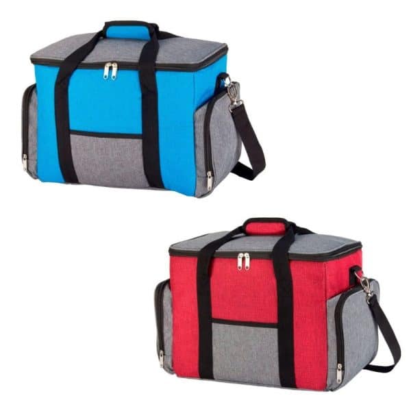 צידנית משפחתית עם לוגו חברה