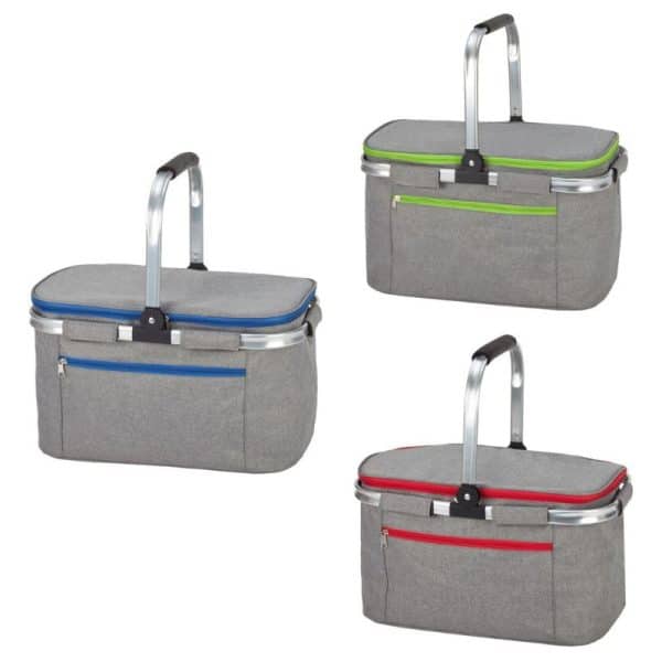 צידנית סל משפחתית עם לוגו