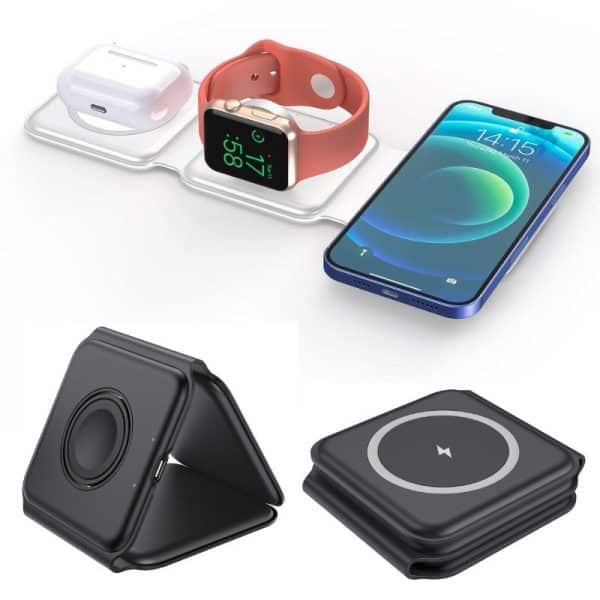 מעמד טעינה אלחוטית משולב