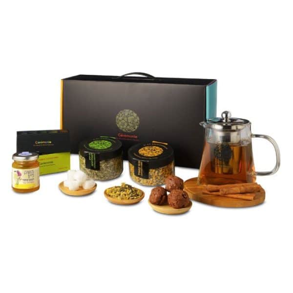 מארז עוגיות וחליטות