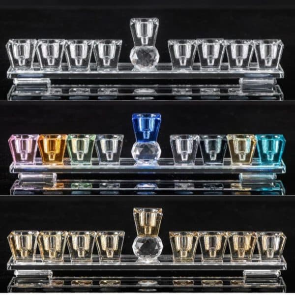 חנוכיית זכוכית food appeal