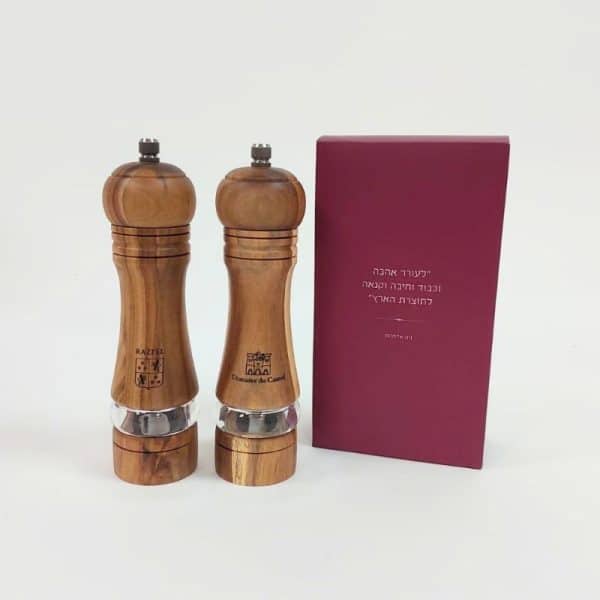 מטחנות מלח פלפל ממותגות