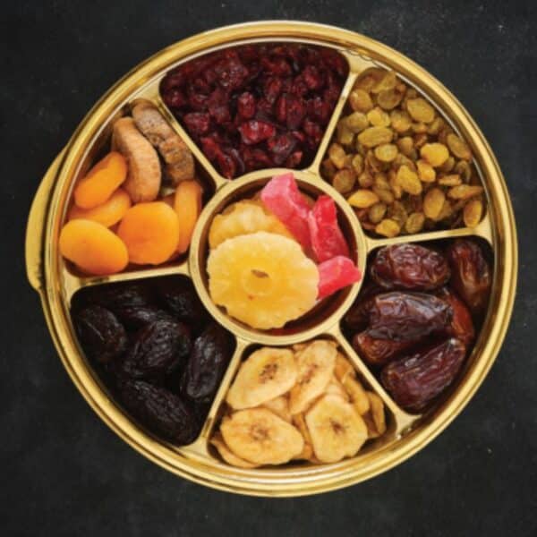 מגשי פירות יבשים ממותגים