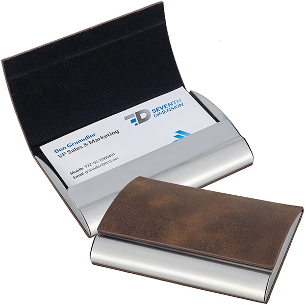 מארז כרטיסי ביקור ממותג