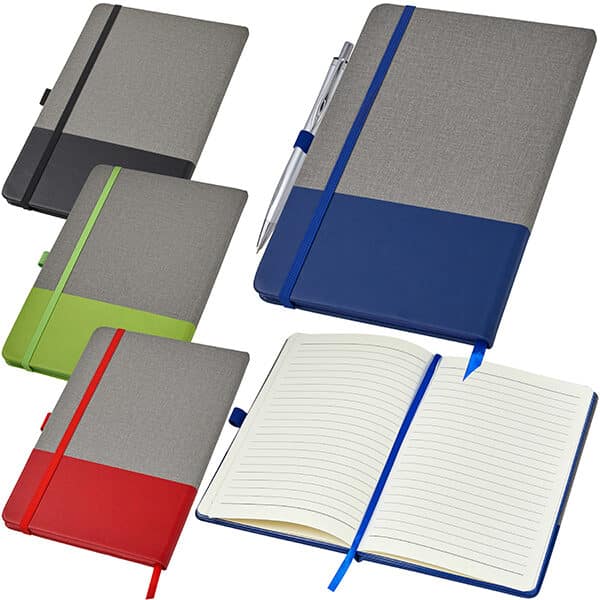 מחברת עסקים A5 מקום לעט