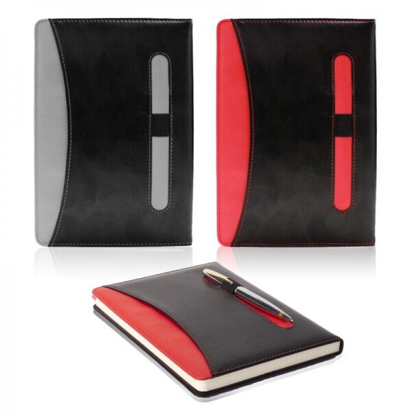 מחברת דמוי עור מהודרת A5