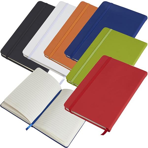 מחברת עסקים A5 סגירה עם רצועת גומי