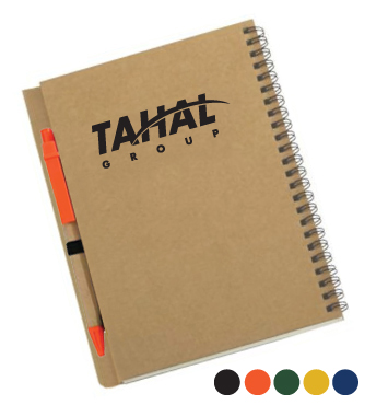 מחברת A5 ממוחזרת+עט