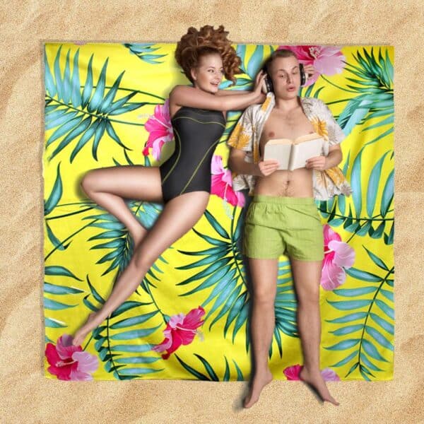 מגבות ממותגות ALL OVER מגבות ממותגות ALL OVER