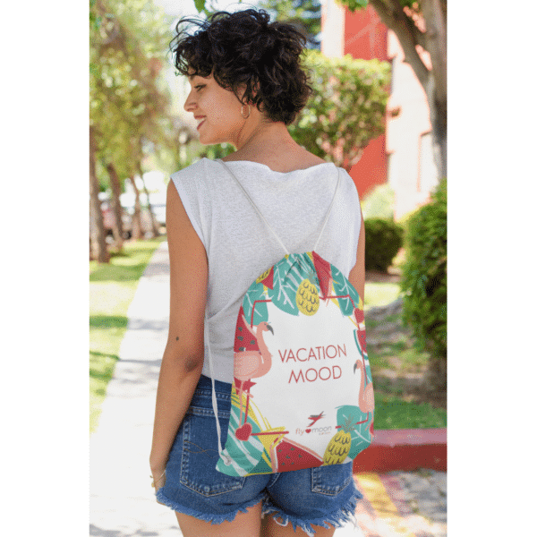 תיקי שרוכים עם הדפסה ALL OVER תיקי שרוכים עם הדפסה ALL OVER