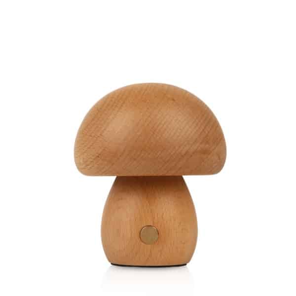 מנורה שולחנית עשויה עץ מנורה שולחנית עשויה עץ