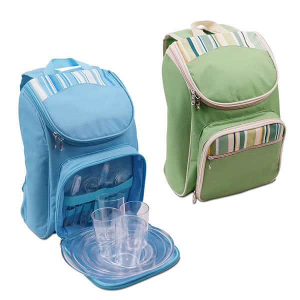 סט פיקניק משולב תיק גב צידנית