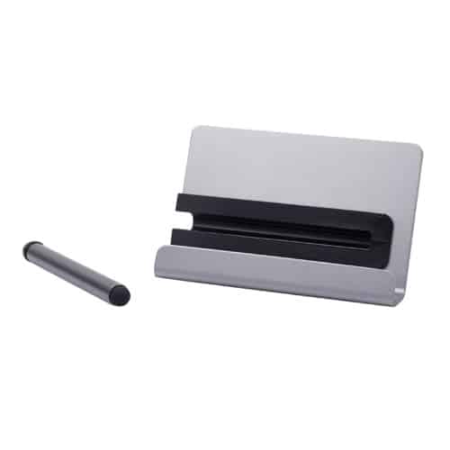 מעמד לנייד ממותג כולל מקל עם כרית מגע