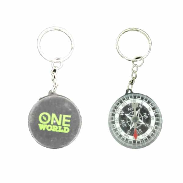 מחזיק מפתחות מצפן ממותג