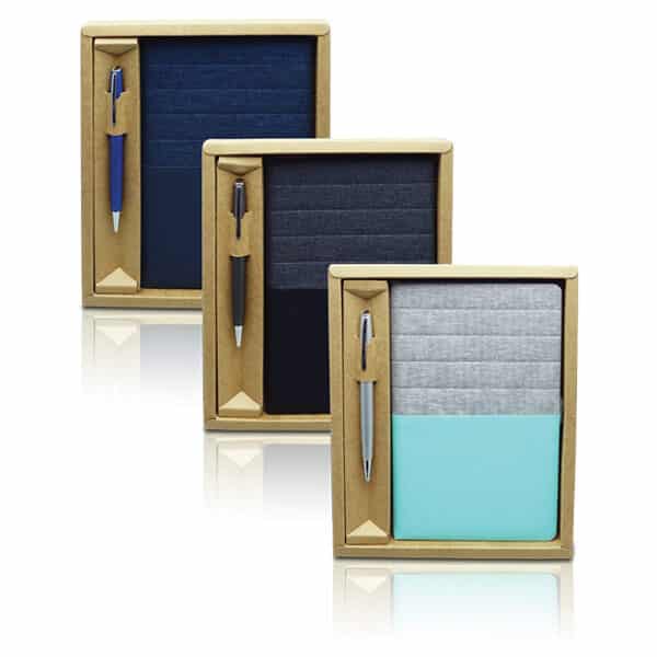 מחברת ועט במארז מתנה