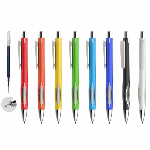 עט חוד מחט בעיצוב חדיש עם מילוי ג'ל ענק