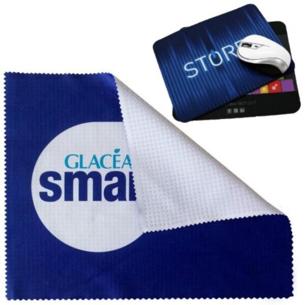 פד עכבר ממותג עשוי בד