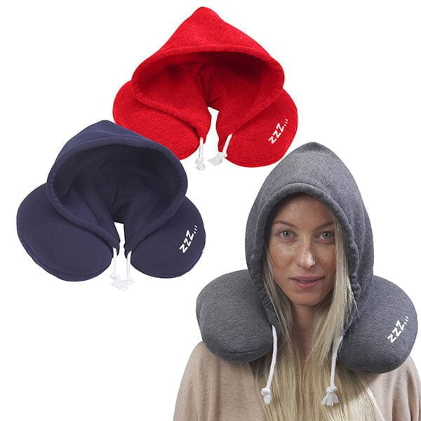 כרית צוואר עם לוגו