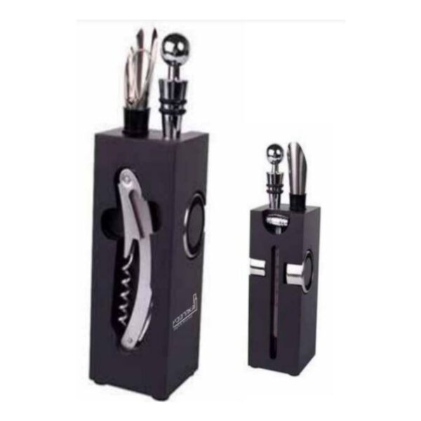 סט אביזרים ליין בקוביית עץ