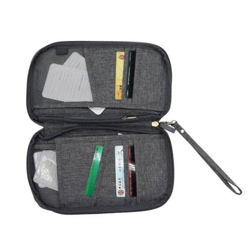 תיק מסמכים לנסיעות עם לוגו תיק מסמכים לנסיעות עם לוגו