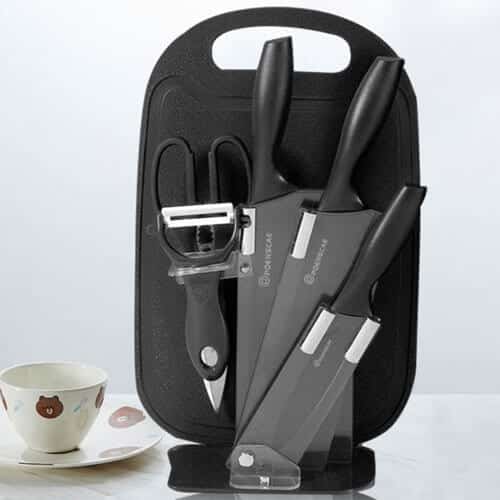 סט סכינים עם לוגו