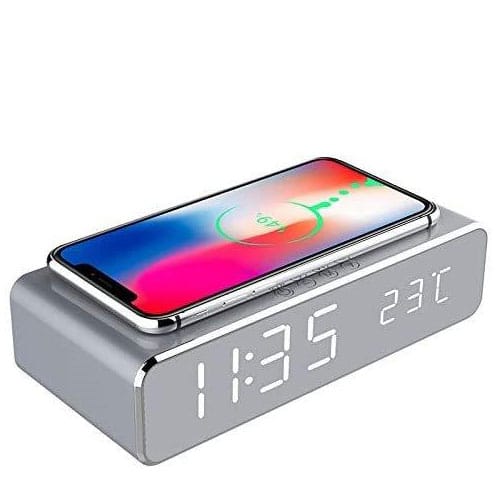 שעון משולב מטען אלחוטי שעון משולב מטען אלחוטי