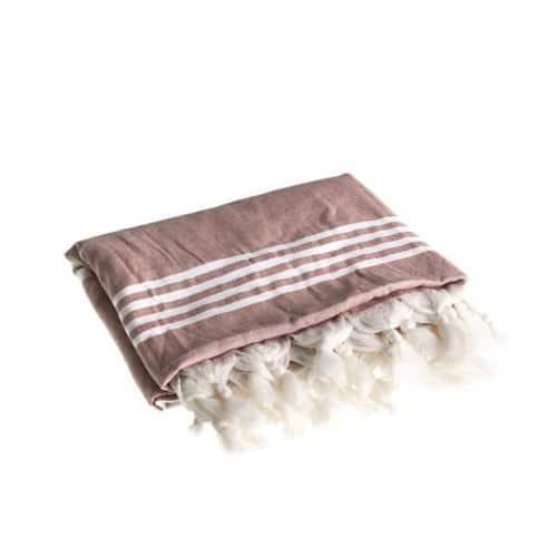 מגבות ממותגות | מגבת פסים עם לוגו