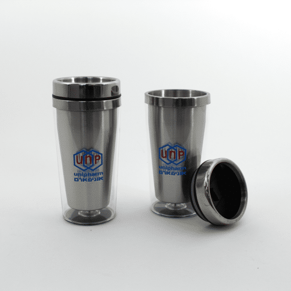 כוס תרמית ממותגת כוס תרמית ממותגת