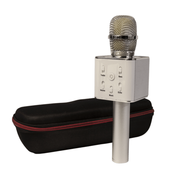 רמקול מיקרופון עם לוגו