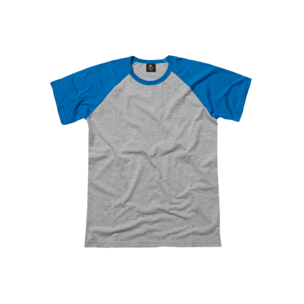 חולצה בייסבול אמריקאי גוף אפור שרוול קצר חולצה בייסבול אמריקאי גוף אפור שרוול קצר