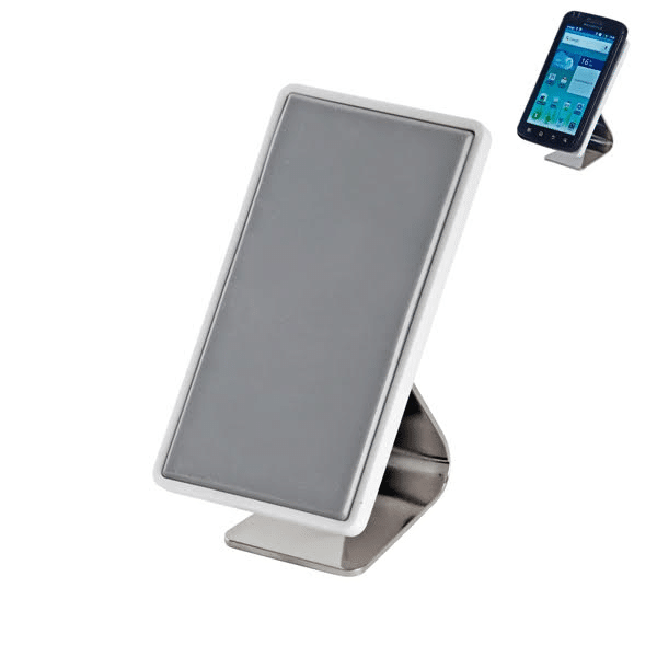 מעמד שולחני ממתכת לטלפון נייד