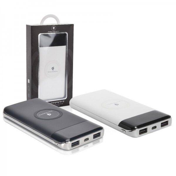 סוללת גיבוי עם מטען אלחוטי QI