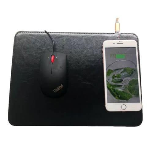 משטח טעינה אלחוטי QI לעכבר מחשב