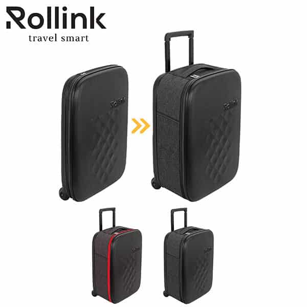 Rollink רולינק מזוודת עלייה למטוס הדקה בעולם Rollink רולינק מזוודת עלייה למטוס הדקה בעולם