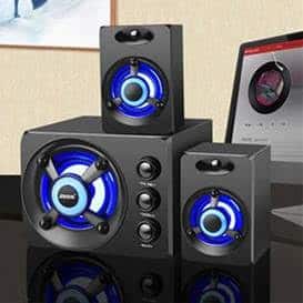 מערכת רמקולים למחשב נייד