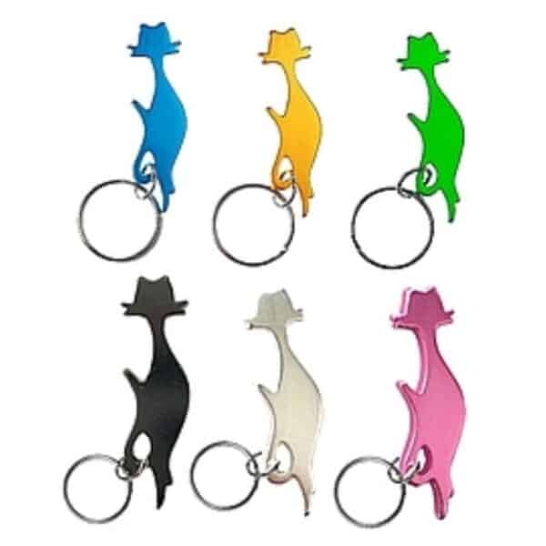 מחזיק מפתחות פותחן בצורת חתול