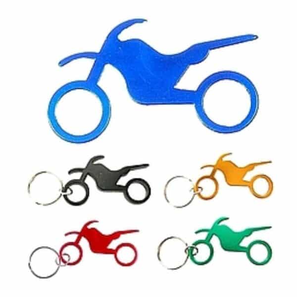 מחזיק מפתחות פותחן בצורת אופנוע
