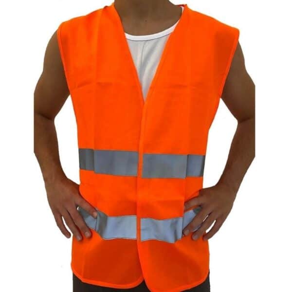 וסט זוהר צבע כתום