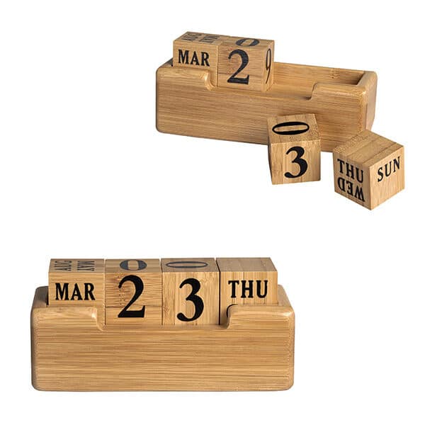 מעמד קלנדר תאריכון קוביות במבוק מעמד קלנדר תאריכון קוביות במבוק