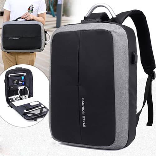 תיק גב מעוצב נגד גניבות תיק גב מעוצב נגד גניבות